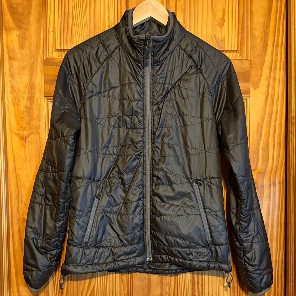 REI Women's Dark Grey Packable Puffer Jacket